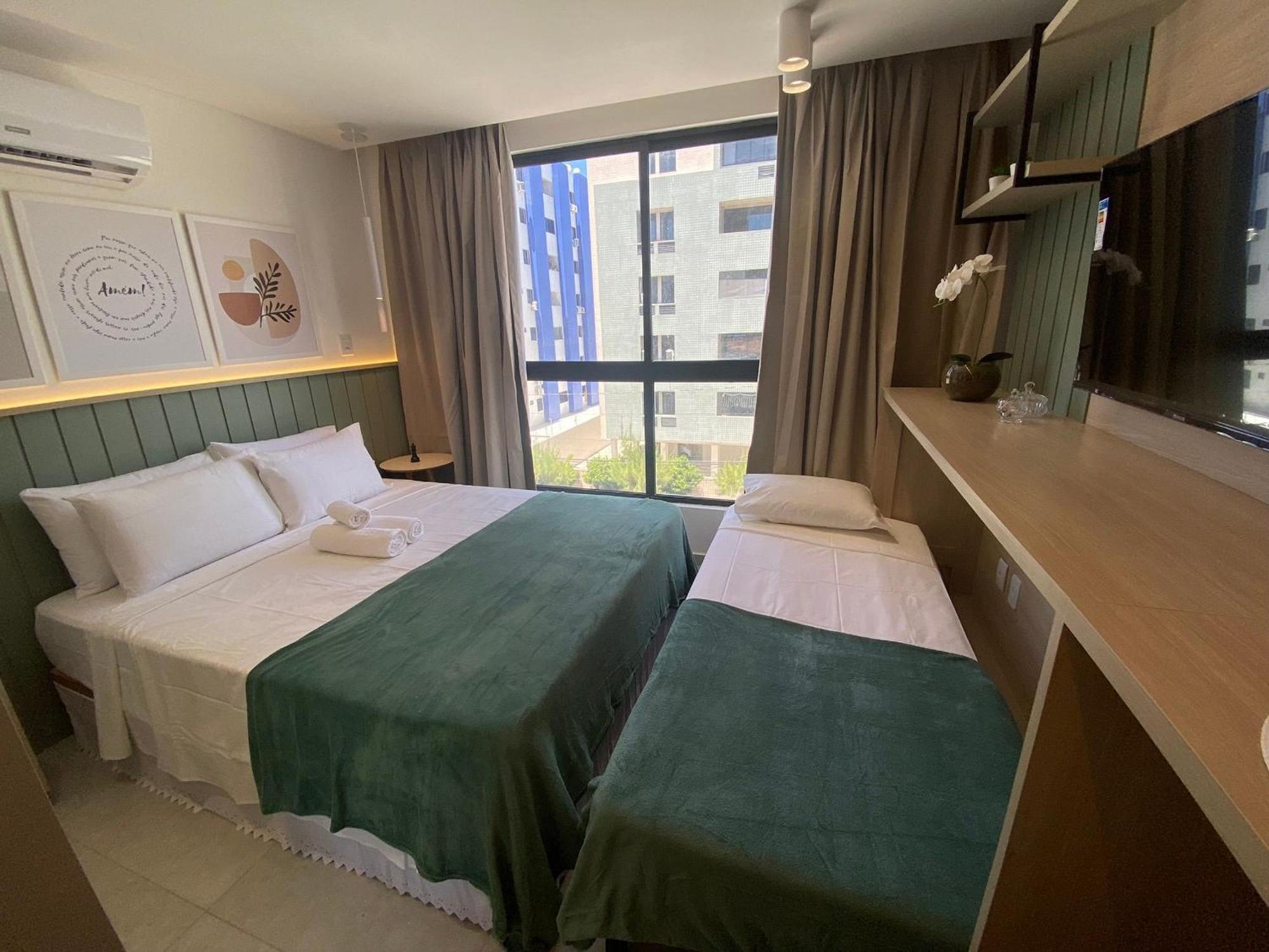 Bela Hospedagem - #Sunrise 204 - Proximo Ao Caribessa Joao Pessoa Bagian luar foto
